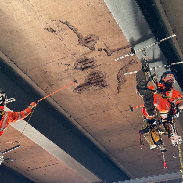 A40 Over Bridge – specialist Structural Inspection and 3D point cloud laser survey – Xeiad – National highways website image