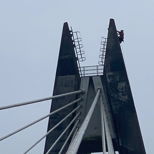 Chartist Bridge – Specialist inspection and Principle inspection – Xeiad – Caerphilly Council website image